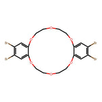 2,3,13,14-Tetrabromo-6,7,9,10,17,18,20,21-octahydrodibenzo[b,k][1,4,7,10,13,16]hexaoxacyclooctadecine|CS-0110697|40100-11-6