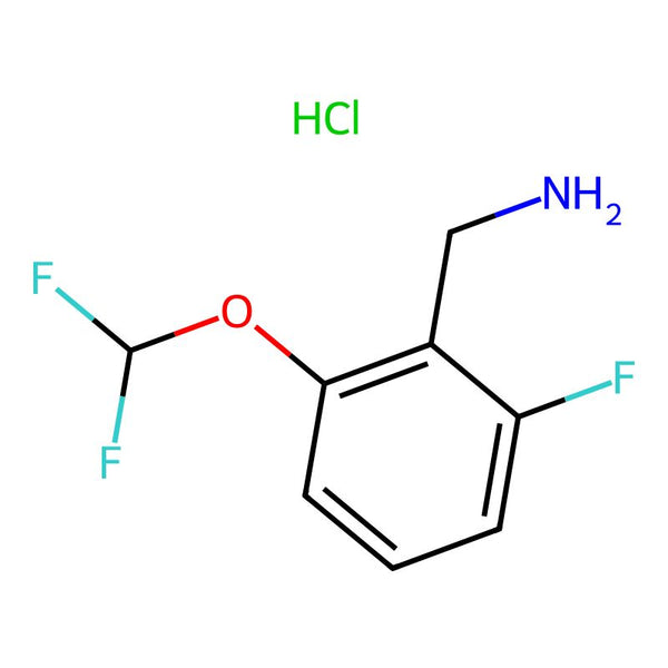 (2-(Difluoromethoxy)-6-fluorophenyl)methanamine hydrochloride|CS-0103458|1354951-46-4