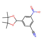 3-Nitro-5-(tetramethyl-1,3,2-dioxaborolan-2-yl)benzonitrile|CS-0177397|1392812-18-8