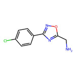 1-[3-(4-Chlorophenyl)-1,2,4-oxadiazol-5-yl]methanamine|CS-0123082|885953-64-0