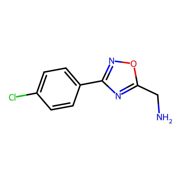 1-[3-(4-Chlorophenyl)-1,2,4-oxadiazol-5-yl]methanamine|CS-0123082|885953-64-0