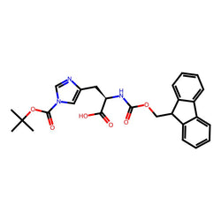 1-[(1,1-Dimethylethoxy)carbonyl]-N-[(9H-fluoren-9-ylmethoxy)carbonyl]-D-histidine|CS-0447559|159631-28-4