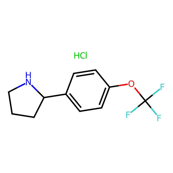 2-(4-(Trifluoromethoxy)phenyl)pyrrolidine hydrochloride|CS-0155424|1185121-45-2