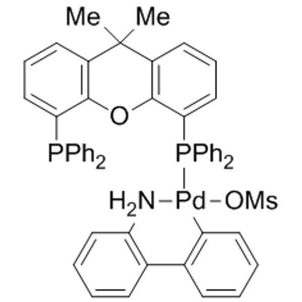 Methanesulfonato[9,9-dimethyl-4,5-bis(diphenylphosphino)xanthene][2'-amino-1,1'-biphenyl]palladium(II) dichloromethane adduct, min. 98% [Xantphos Palladacycle Gen. 3]|46-0957|1445085-97-1
