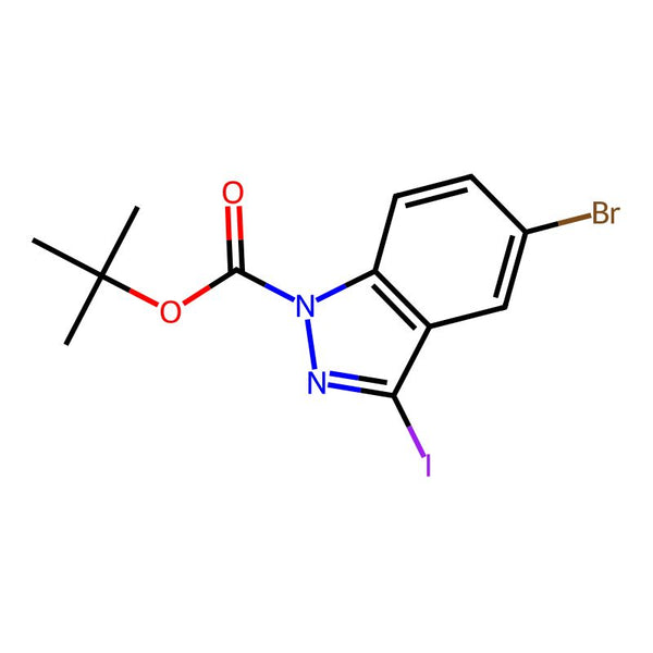 tert-Butyl 5-bromo-3-iodo-1H-indazole-1-carboxylate|CS-0088492|459133-68-7