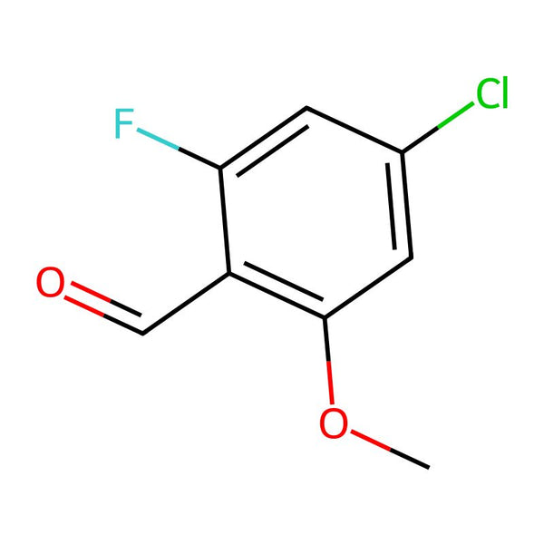4-Chloro-2-fluoro-6-methoxybenzaldehyde|CS-0188026|1158916-85-8