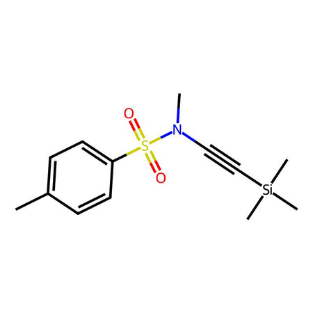 N,4-Dimethyl-N-((trimethylsilyl)ethynyl)benzenesulfonamide, 98%|9173486|872349-00-3