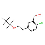 (5-(2-((tert-Butyldimethylsilyl)oxy)ethyl)-2-chlorophenyl)methanol|CS-0103007|1911653-46-7