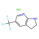 5-(Trifluoromethyl)-2,3-dihydro-1H-pyrrolo[2,3-b]pyridine hydrochloride|CS-0254190|2193065-03-9