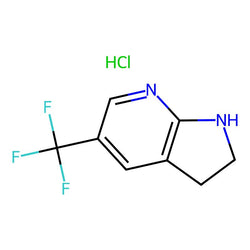 5-(Trifluoromethyl)-2,3-dihydro-1H-pyrrolo[2,3-b]pyridine hydrochloride|CS-0254190|2193065-03-9