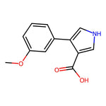 4-(3-Methoxyphenyl)-1h-pyrrole-3-carboxylic acid|CS-0253429|1096790-29-2
