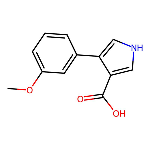 4-(3-Methoxyphenyl)-1h-pyrrole-3-carboxylic acid|CS-0253429|1096790-29-2