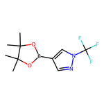 4-(4,4,5,5-Tetramethyl-1,3,2-dioxaborolan-2-yl)-1-(trifluoromethyl)-1H-pyrazole|CS-0043240|1046831-98-4