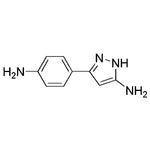 5-(4-Aminophenyl)-2H-pyrazol-3-ylamine|19044|60706-60-7
