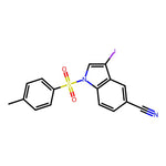 3-Iodo-1-tosyl-1H-indole-5-carbonitrile|CS-0155478|676273-39-5
