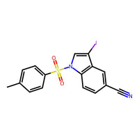 3-Iodo-1-tosyl-1H-indole-5-carbonitrile|CS-0155478|676273-39-5