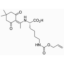 Na-1-(4,4-Dimethyl-2,6-dioxocyclohex-1-ylidene)ethyl-Ne-allyloxycarbonyl-L-lysine dicyclohexylammoni|16160|264230-73-1