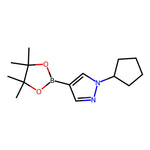 1-Cyclopentyl-4-(4,4,5,5-tetramethyl-1,3,2-dioxaborolan-2-yl)-1H-pyrazole|CS-0030590|1233526-60-7