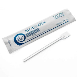 biologix disposable polyethylene sterile cell lifter (handle length: 180mm, blade length: 20mm). lifters come individually wrapped.  100/case|70-2180