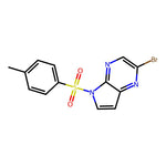 2-Bromo-5-[(4-methylphenyl)sulfonyl]-5H-pyrrolo[2,3-b]pyrazine|CS-W009203|1201186-54-0