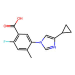 5-(4-Cyclopropyl-1H-imidazol-1-yl)-2-fluoro-4-methylbenzoic acid|CS-W000157|1448508-47-1