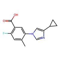 5-(4-Cyclopropyl-1H-imidazol-1-yl)-2-fluoro-4-methylbenzoic acid|CS-W000157|1448508-47-1