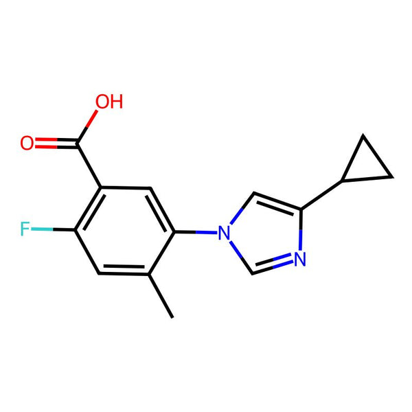 5-(4-Cyclopropyl-1H-imidazol-1-yl)-2-fluoro-4-methylbenzoic acid|CS-W000157|1448508-47-1