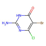 2-Amino-5-bromo-6-chloropyrimidin-4(1H)-one|CS-0045892|55740-64-2