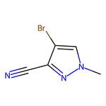 4-Bromo-1-methyl-1H-pyrazole-3-carbonitrile|CS-0044990|287922-71-8