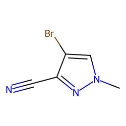 4-Bromo-1-methyl-1H-pyrazole-3-carbonitrile|CS-0044990|287922-71-8