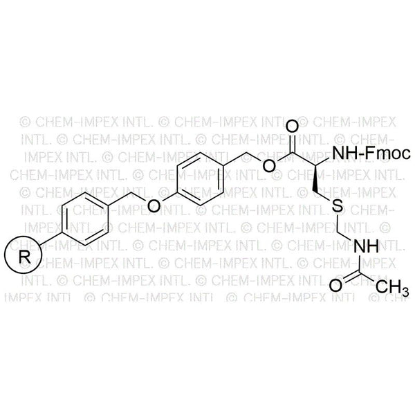 Fmoc-S-acetamidomethyl-L-cysteine 4-alkoxybenzyl alcohol resin|04175