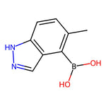 5-Methyl-1H-indazol-4-yl-4-boronic acid|CS-W019606|1245816-10-7