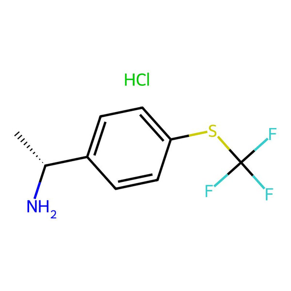 (R)-1-(4-((Trifluoromethyl)thio)phenyl)ethan-1-amine hydrochloride|CS-0101656|1800240-39-4