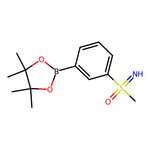4,4,5,5-Tetramethyl-2-(3-(S-methylsulfonimidoyl)phenyl)-1,3,2-dioxaborolane|CS-0637886|2845282-12-2