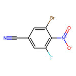 3-Bromo-5-fluoro-4-nitrobenzonitrile|CS-0157756|1310918-28-5