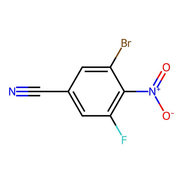 3-Bromo-5-fluoro-4-nitrobenzonitrile|CS-0157756|1310918-28-5