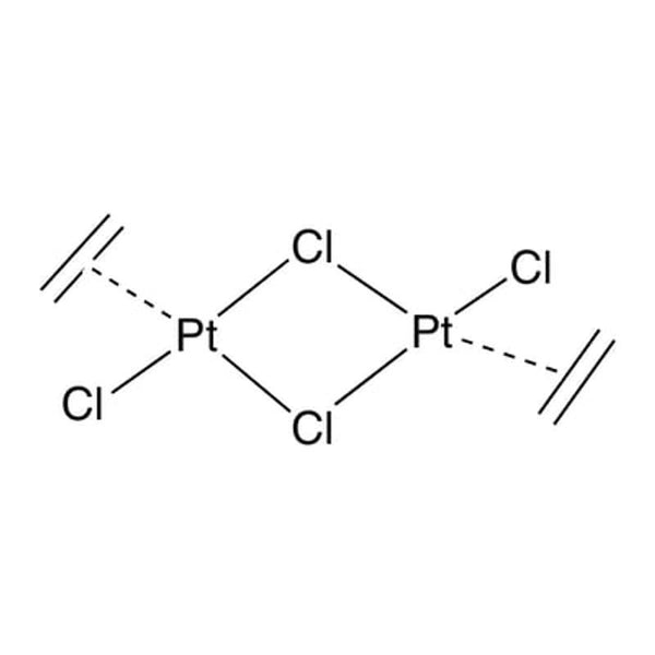 Di-μ-chloro-dichlorobis(ethylene)diplatinum(II), min. 97% Zeise's dimer|78-0460|12073-36-8