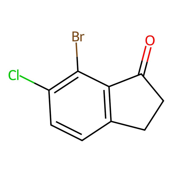 7-Bromo-6-chloro-2,3-dihydro-1H-inden-1-one|CS-0196692|1336955-84-0
