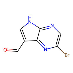 2-Bromo-5H-pyrrolo[2,3-b]pyrazine-7-carbaldehyde|CS-0041931|1185428-32-3