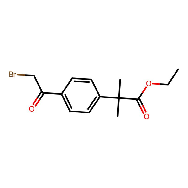 Ethyl 2-(4-(2-bromoacetyl)phenyl)-2-methylpropanoate|CS-0255304|1645268-51-4