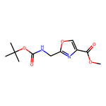 Methyl 2-({[(tert-butoxy)carbonyl]amino}methyl)-1,3-oxazole-4-carboxylate|CS-0236621|182120-89-4