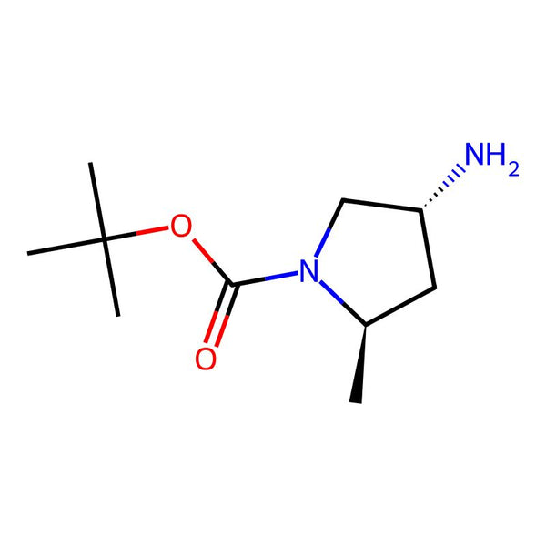 tert-Butyl (2R,4R)-4-amino-2-methylpyrrolidine-1-carboxylate|CS-0048638|348165-63-9