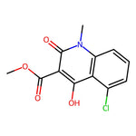 Methyl 5-chloro-4-hydroxy-1-methyl-2-oxo-1,2-dihydroquinoline-3-carboxylate|CS-M1951|637027-41-9