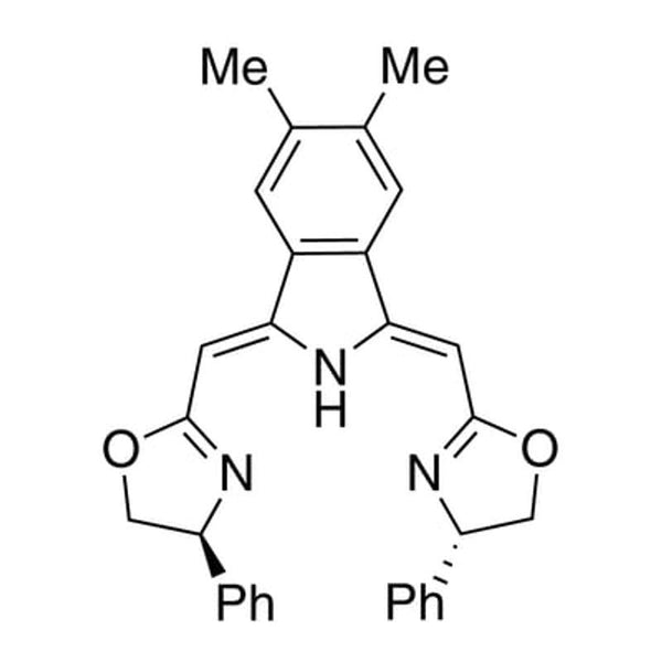 (1Z,3Z)-1,3-Bis[[(4S)-4,5-dihydro-4-phenyl-2-oxazolyl]methylene]-2,3-dihydro-5,6-dimethyl-1H-isoindole, 95%|07-1070|1358991-79-3