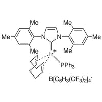 Triphenylphosphine(1,5-cyclooctadiene)[1,3-bis(2,4,6-trimethylphenyl)imidazol-2-ylidene] iridium(I) tetrakis(3,5-bis(trifluoromethyl)phenylborate, min. 98%|77-1840|1628471-64-6