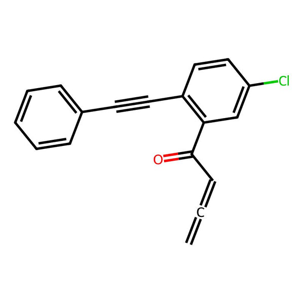 1-[5-Chloro-2-(2-phenylethynyl)phenyl]-2,3-butadien-1-one|CS-0648551|2163797-93-9