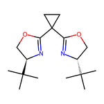 (4S,4'S)-2,2'-(Cyclopropane-1,1-diyl)bis(4-(tert-butyl)-4,5-dihydrooxazole)|CS-0103901|195379-09-0