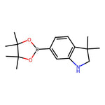 3,3-Dimethyl-6-(4,4,5,5-tetramethyl-1,3,2-dioxaborolan-2-yl)indoline|CS-1239663|1650546-58-9