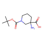 3-Amino-1-(tert-butoxycarbonyl)piperidine-3-carboxylic acid|CS-W021828|368866-17-5