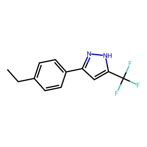 5-(4-Ethylphenyl)-3-(trifluoromethyl)-1H-pyrazole|CS-0080476|1037420-88-4